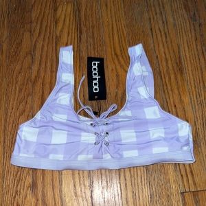 NWT Boohoo Bikini Top